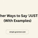 Other Ways to Say ‘JUSTIFY’
