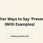 Other Ways to Say ‘Preserve’