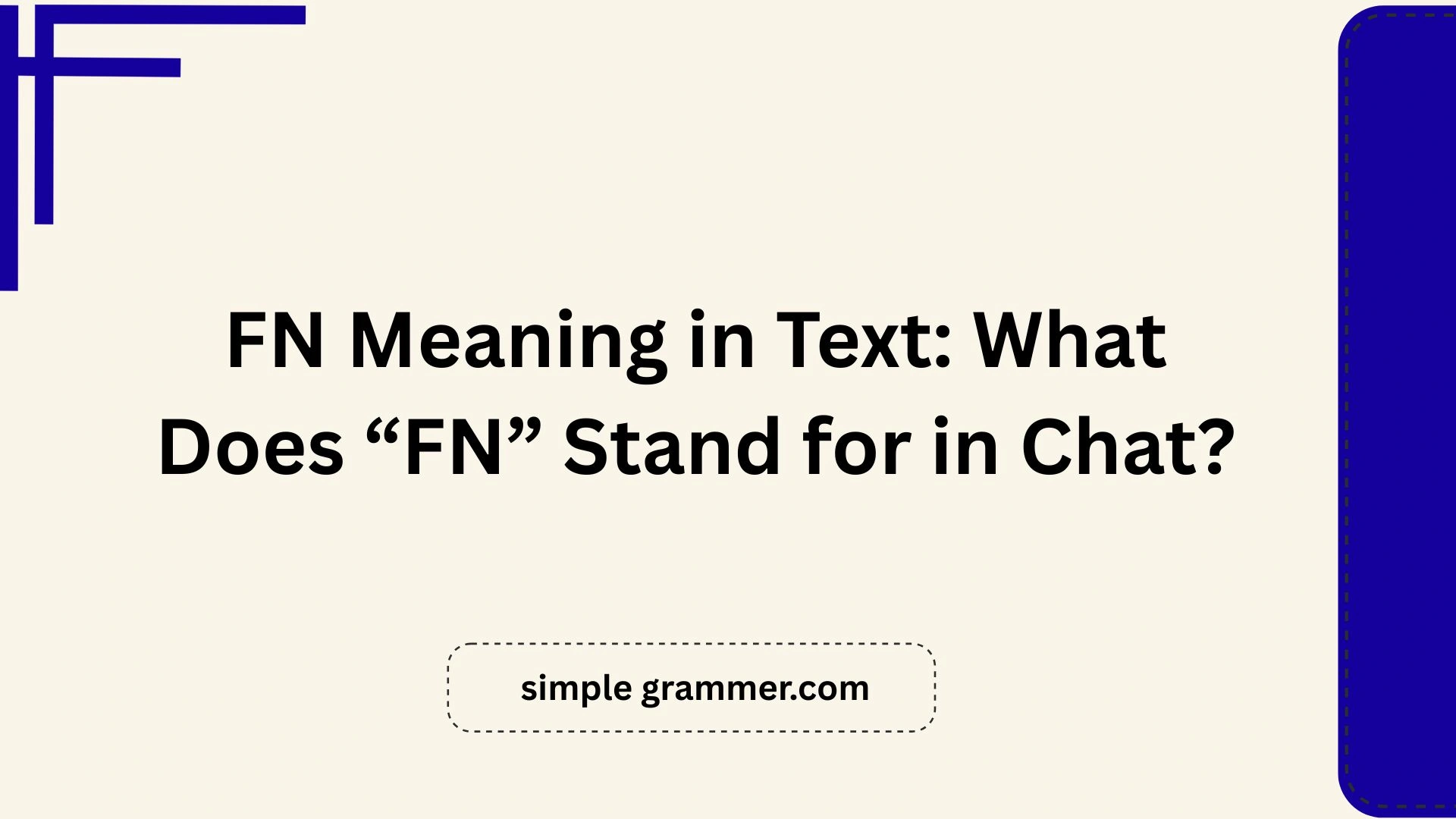 FN Meaning
