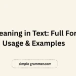 TP Meaning