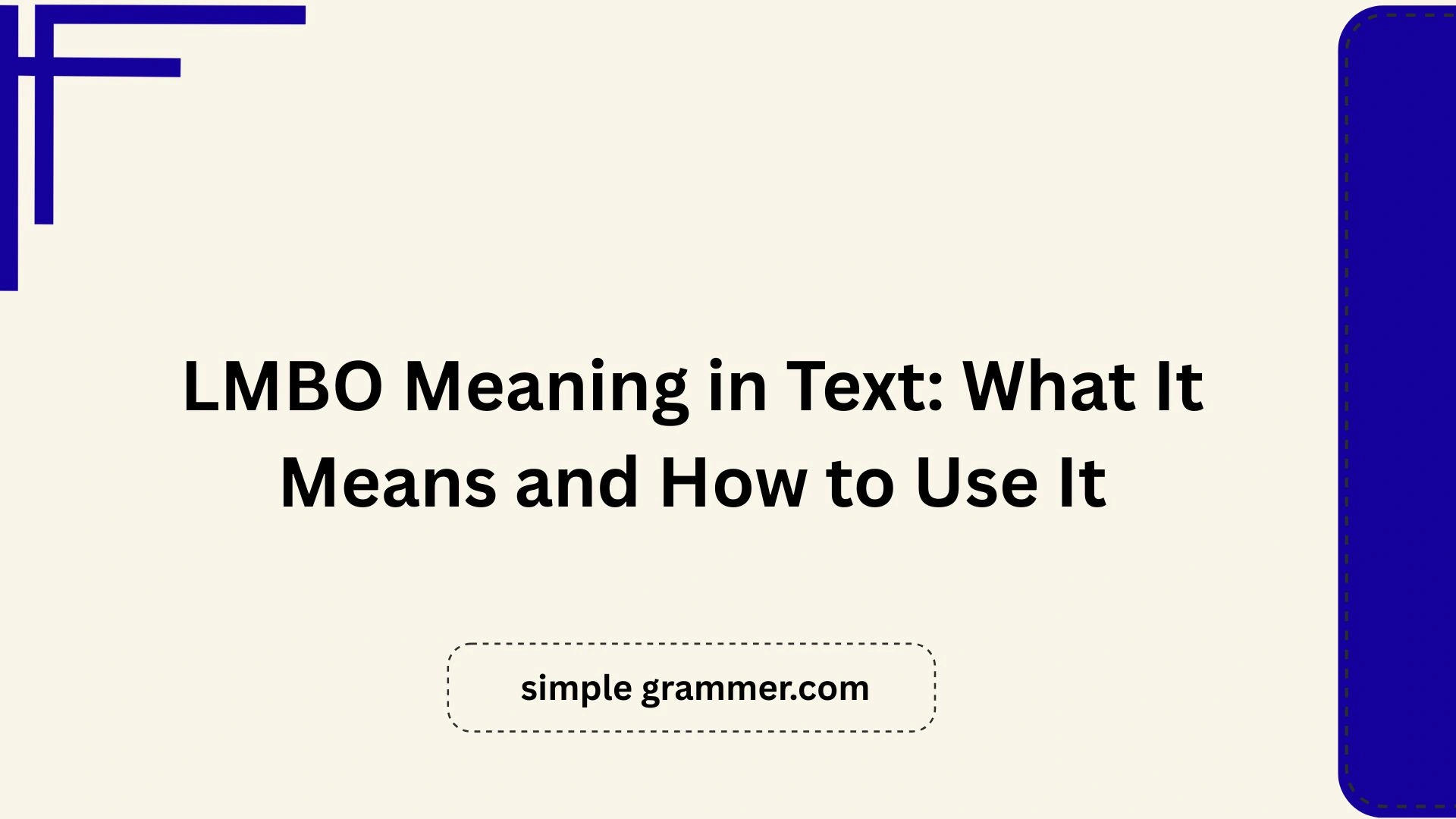 LMBO Meaning