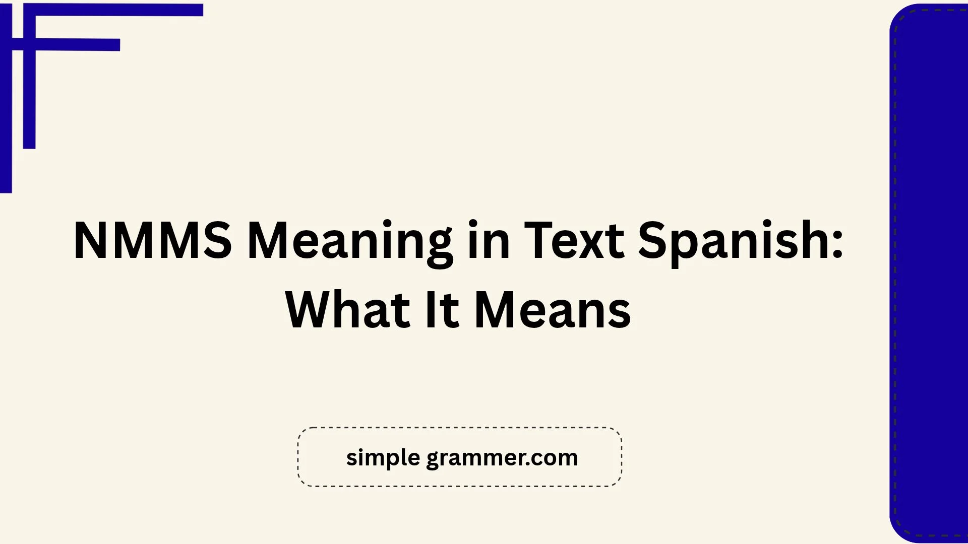 NMMS Meaning